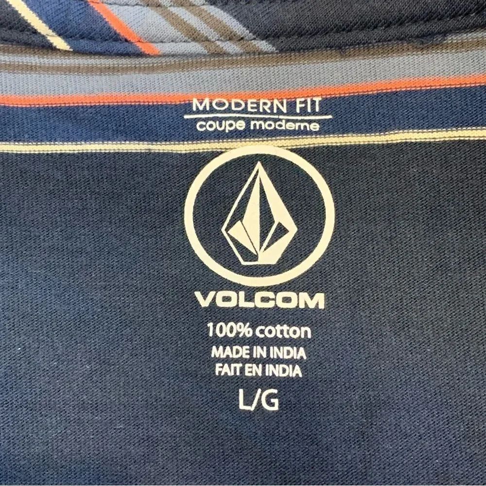 Volcom Outstoned Crew Short Sleeve Size Large - Picture 5 of 10